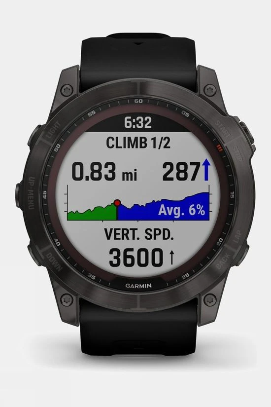 Garmin Fenix 7X Sapphire Solar Multisport GPS Watch - Image 3