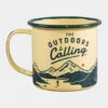 Gentlemen's Hardware Outdoors Is Calling Enamel Mug