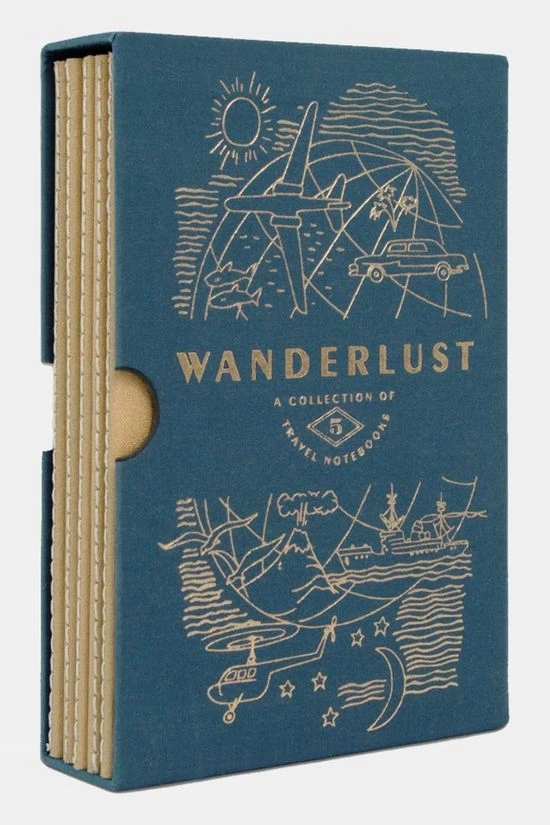 Designworks Ink Wanderlust Travel Planners (5 Pack)