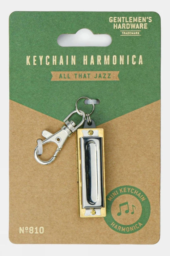 Gentlemen's Hardware Mini Harmonica Keyring