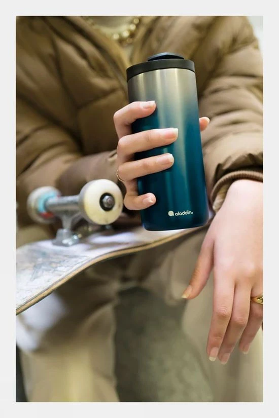 Aladdin Urban Thermavac Stainless Steel Travel Mug - 0.35L - Image 3