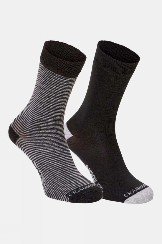 Craghoppers Mens NosiLife Socks (Twin Pack)