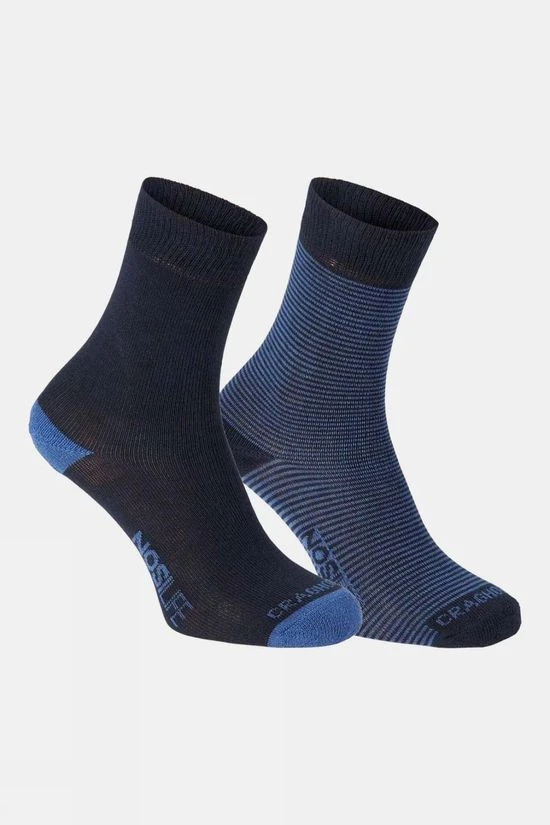 Craghoppers Womens NosiLife Socks (Twin Pack)