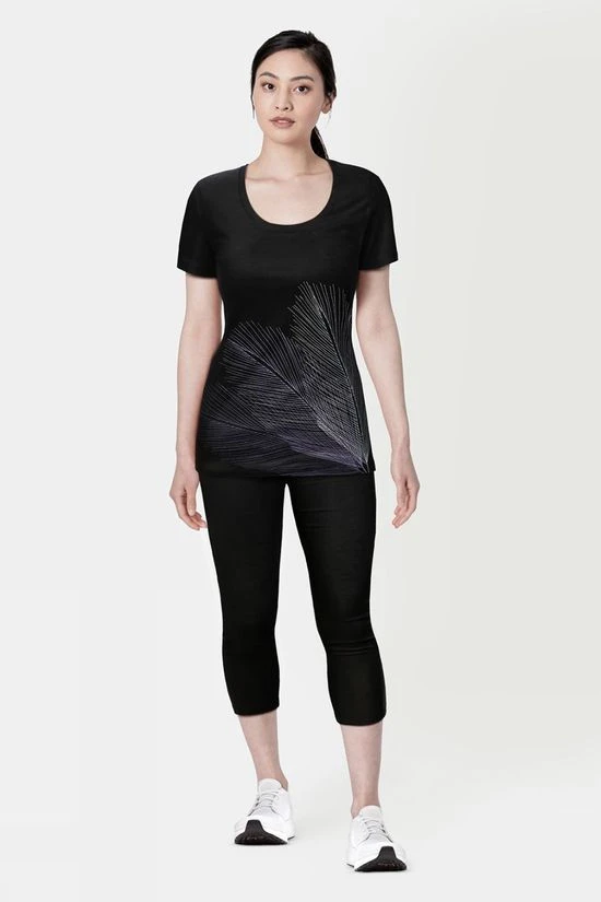 Icebreaker Womens Fastray High Rise 3/4 Tights - Image 5