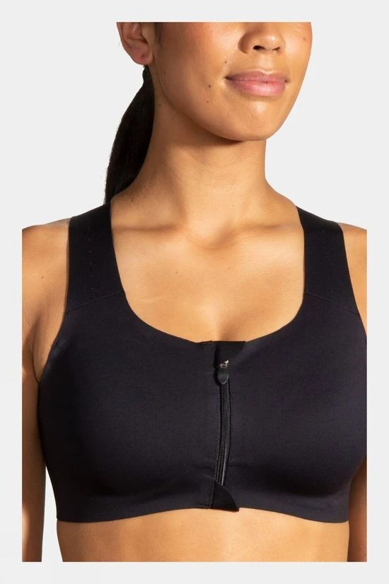 Brooks Womens Dare Zip 2.0 Run Bra - Image 2
