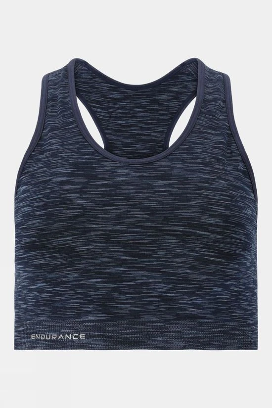 Endurance Womens Crina Melange Seamless Sports Bra