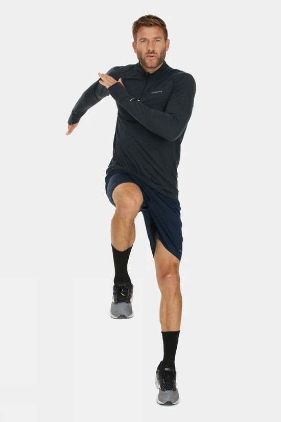 Endurance Mens Tune Melange 1/4 Zip Long Sleeve Midlayer - Image 5