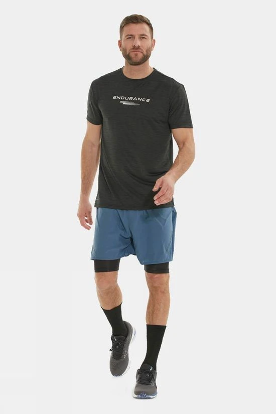 Endurance Mens Airy Lightweight Running Shorts - Image 5