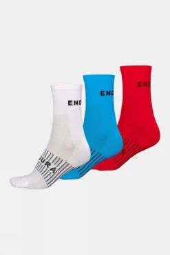 Endura Mens Coolmax Race Sock (Triple Pack)