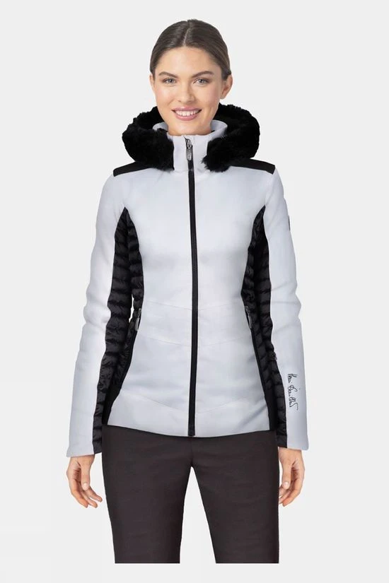 Henri Duvillard Womens Camille Faux Fur Ski Jacket - Image 3