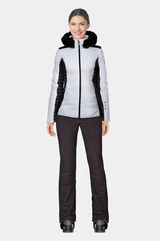 Henri Duvillard Womens Camille Faux Fur Ski Jacket - Image 4