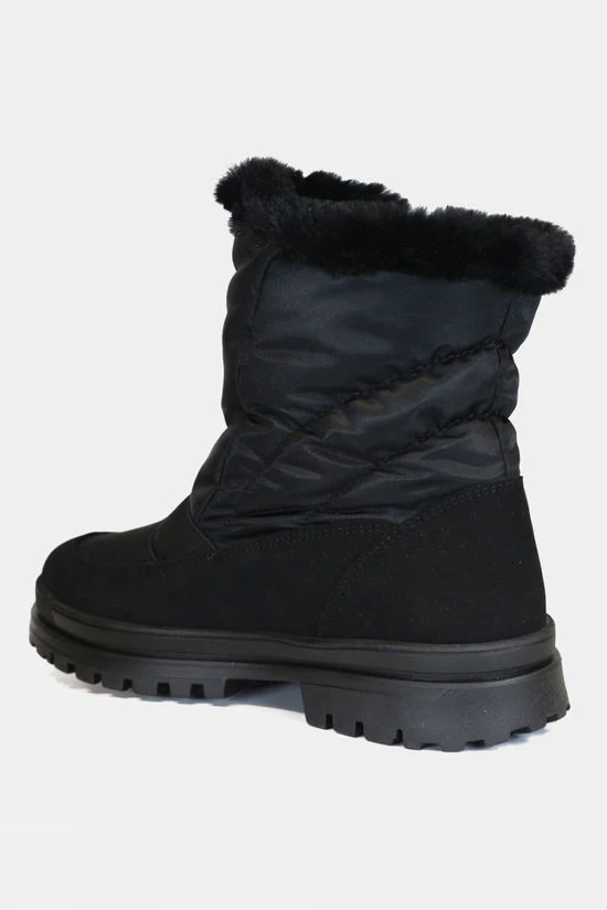 Womens Traction Ankle Snow Boots - Image 4