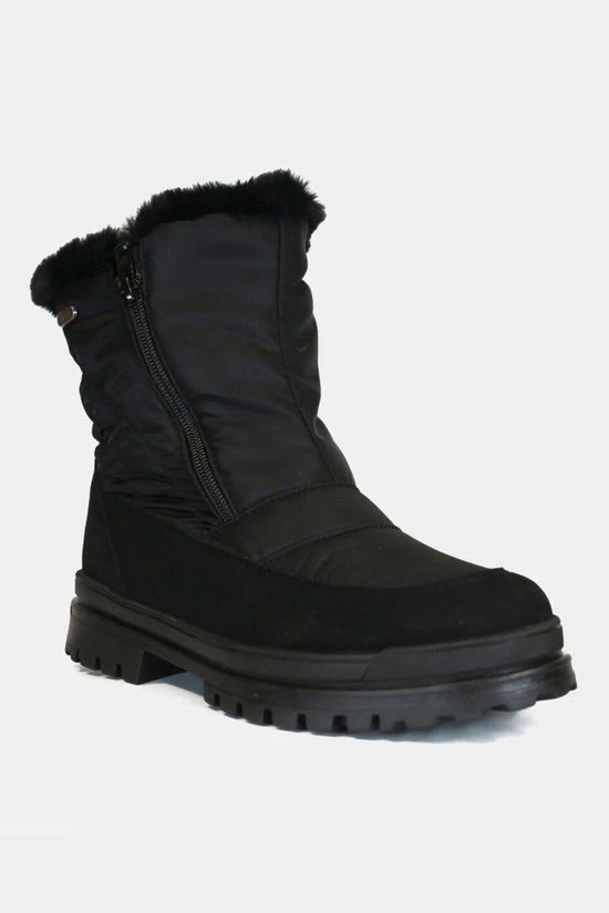 Womens Traction Ankle Snow Boots - Image 3