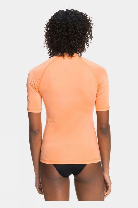 Roxy Womens Whole Hearted Short Sleeve Rashguard - Image 4