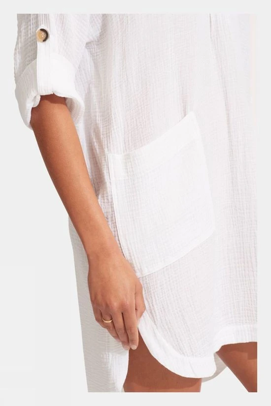 Seafolly Womens Essential Cover Up Dress - Image 5