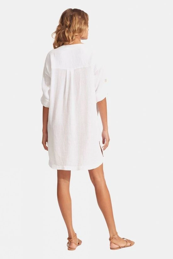 Seafolly Womens Essential Cover Up Dress - Image 3