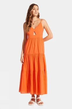 Seafolly Womens By The Sea Maxi Dress