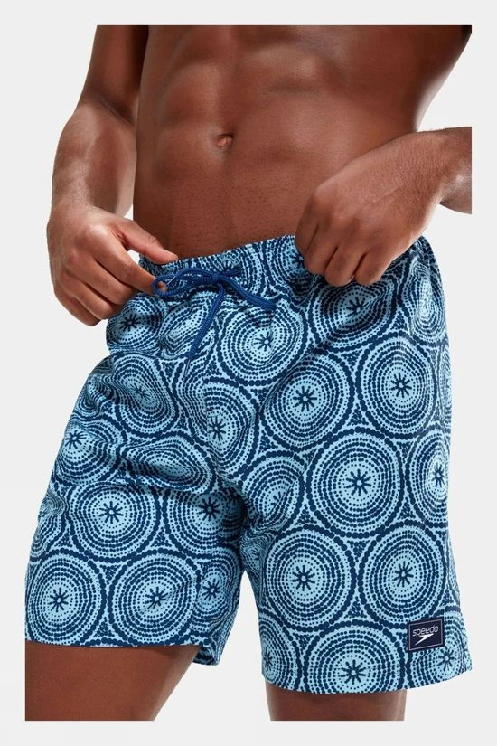 Speedo Mens Printed Leisure 18" Swim Shorts - Image 4