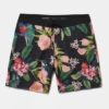 Roark Mens Passage 17" Manu Floral Swim Shorts