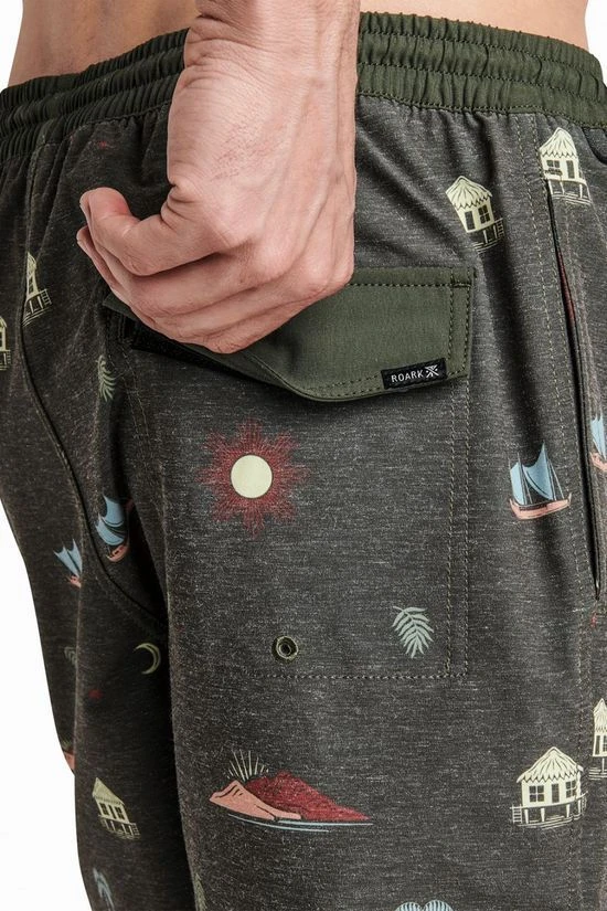 Roark Mens Shorey Te Fenua 16" Board Shorts - Image 7