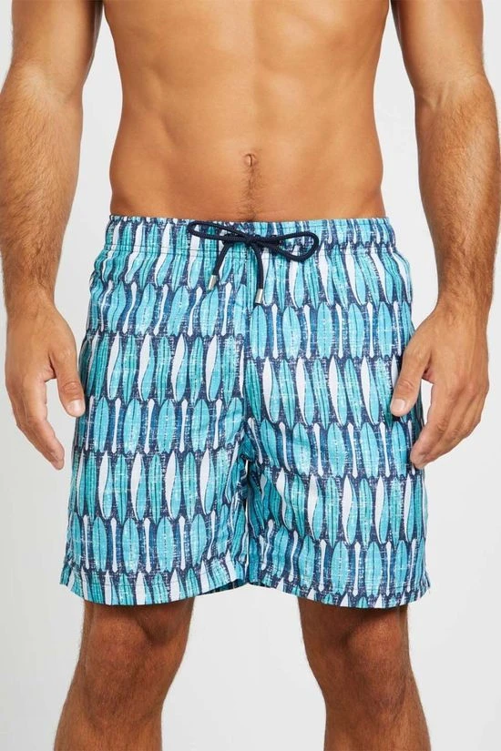 Franks Mens Mid 16" Swim Shorts - Image 2