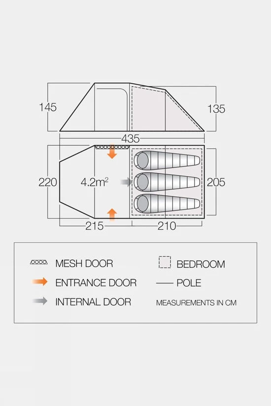 Vango Beta 350XL CLR Tent - Image 6