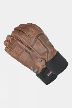 Level Mens Off Piste Leather Gloves