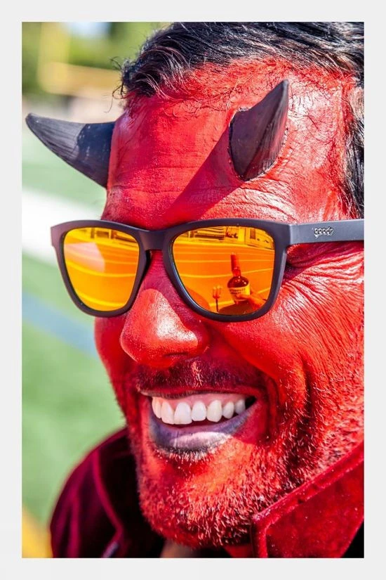Goodr Whiskey Shots With Satan Sunglasses - Image 3