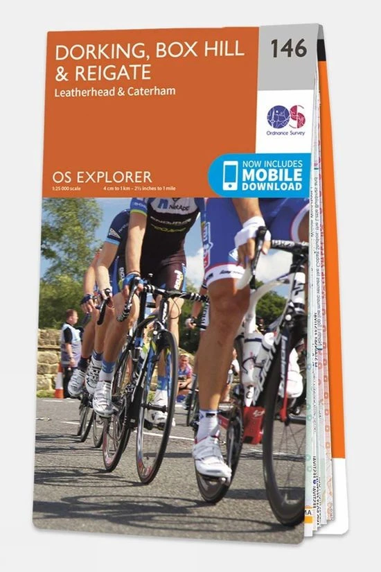 Explorer Map 146 Dorking, Box Hill And Reigate
