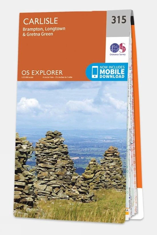 Ordnance Survey Explorer Map 315 Carlisle
