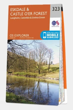 Explorer Map 323 Eskdale And Castle O'er Forest