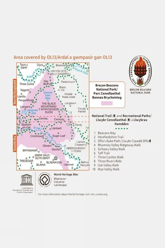 Explorer Map OL13 Brecon Beacons National Park - Eastern Area - Image 3