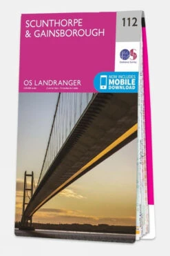 Ordnance Survey Landranger Map 112 Scunthorpe And Gainsborough