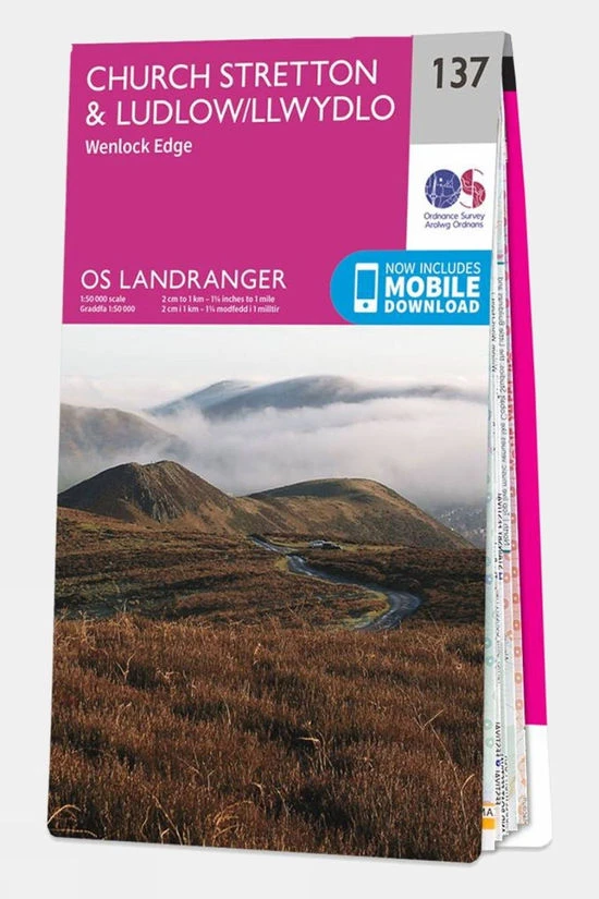 Landranger Map 137 Church Stretton And Ludlow