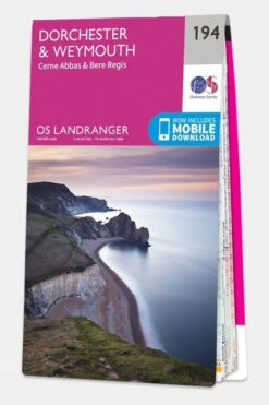 Ordnance Survey Landranger Map 194 Dorchester And Weymouth