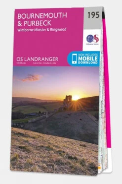 Ordnance Survey Landranger Map 195 Bournemouth And Purbeck