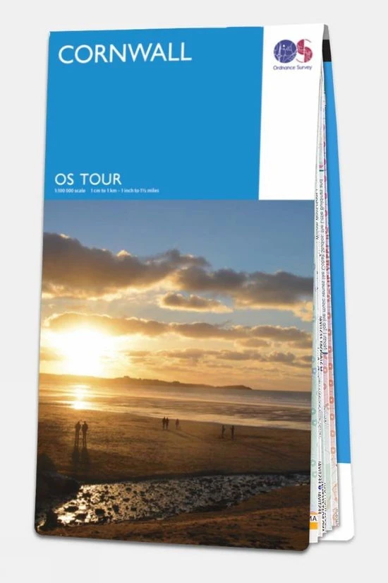 Ordnance Survey Cornwall Tour Map