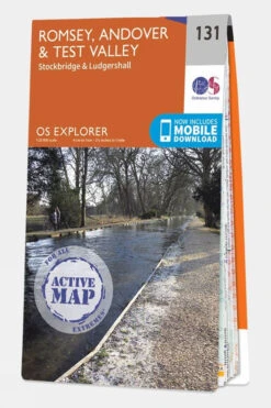 Active Explorer Map 131 Romsey, Andover And Test Valley