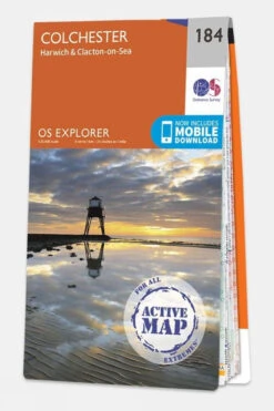 Active Explorer Map 184 Colchester