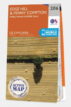Active Explorer Map 206 Edge Hill And Fenny Compton