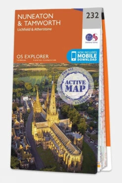 Active Explorer Map 232 Nuneaton And Tamworth