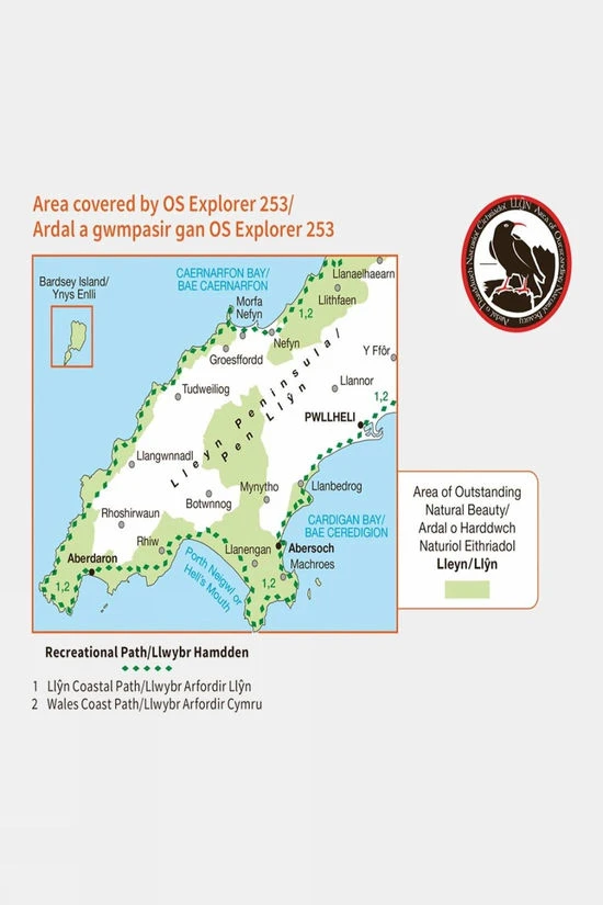 Active Explorer Map 253 Lleyn Peninsula West - Image 3