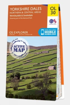 Active Explorer Map OL30 Yorkshire Dales - North And Central Area