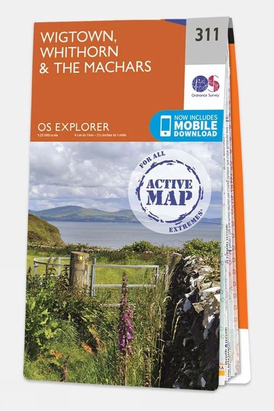 Active Explorer Map 311 Wigtown, Whithorn And The Machars