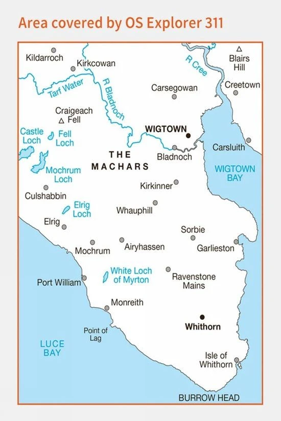 Active Explorer Map 311 Wigtown, Whithorn And The Machars - Image 3
