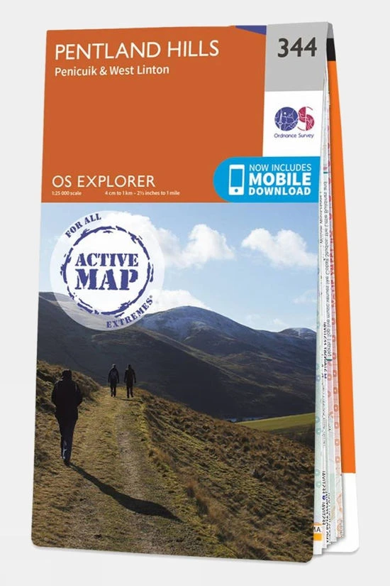 Active Explorer Map 344 Pentland Hills