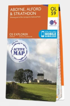 Active Explorer Map OL59 Aboyne, Alford And Strathdon