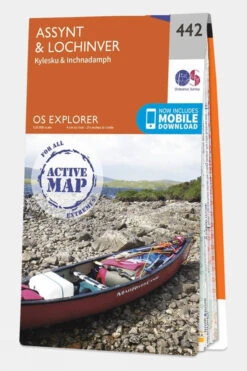 Active Explorer Map 442 Assynt And Lochinver