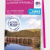 Active Landranger Map 147 Elan Valley And Builth Wells