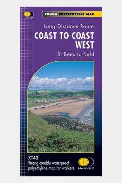 Harvey Maps Coast To Coast West St Bees To Keld Map 1:40K